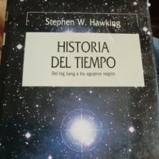 Libros: BARIBOOK 225. HISTORIA DEL TIEMPO DEL BING BANG A LOS AGUJEROS NEGROS STEPHEN W HAWKING CRÍTICA