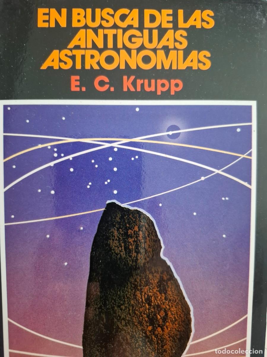Libros: en busca de las ant&iacute;g&uuml;as astronom&iacute;as E C Krupp