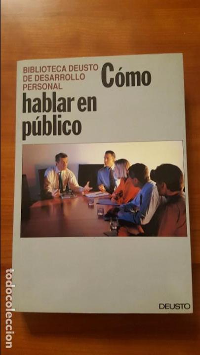 Libros: C&oacute;mo hablar en p&uacute;blico - Foto 1