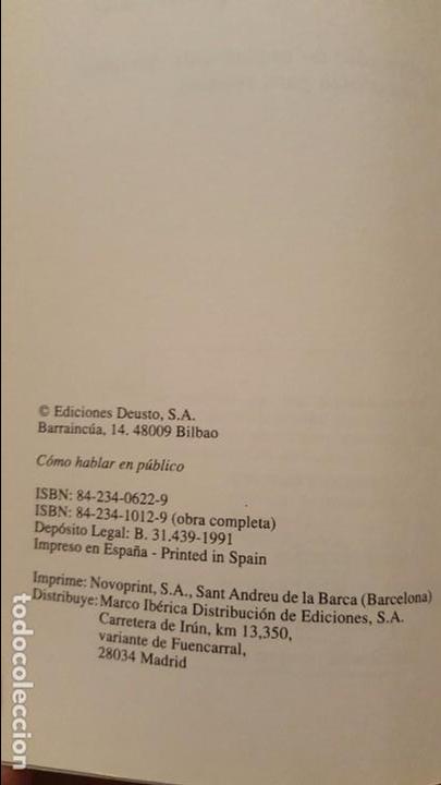 Libros: C&oacute;mo hablar en p&uacute;blico - Foto 4