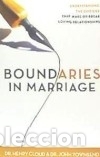 Libros: Boundaries in Marriage - Henry Cloud; John Townsend - Foto 1