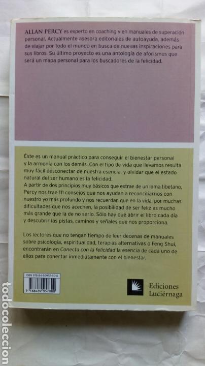 Libros: Conecta con la felicidad. Allan Percy. - Foto 2