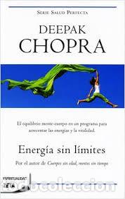 Libros: energ&iacute;a sin l&iacute;mites Deepak Chopra - Foto 1