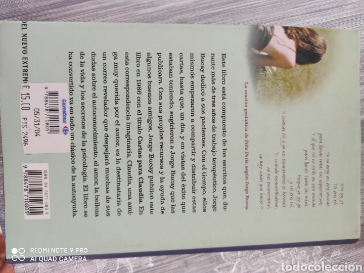 Libros: Cartas para Claudia. Jorge bucay - Foto 2