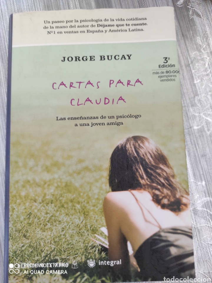 Libros: Cartas para Claudia. Jorge bucay - Foto 1
