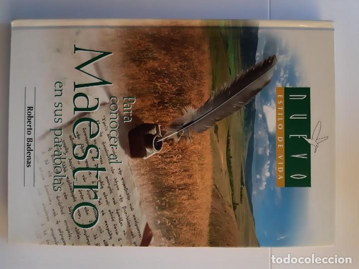 Libros: PARA CONOCER AL MAESTRO EN SUS PARABOLAS ROBERTO BADENAS - Foto 1