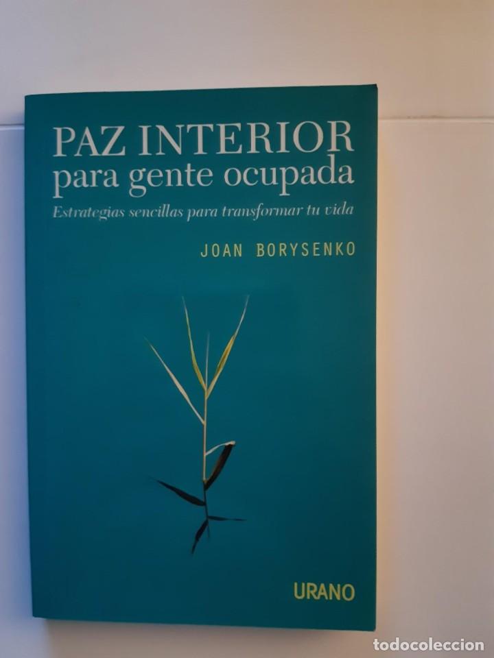 Libros: PAZ INTERIOR PARA GENTE OCUPADA JOAN BORYSENKO - Foto 1