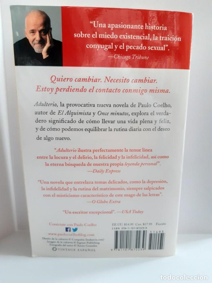 Libros: ADULTERIO PAULO COELHO - Foto 2