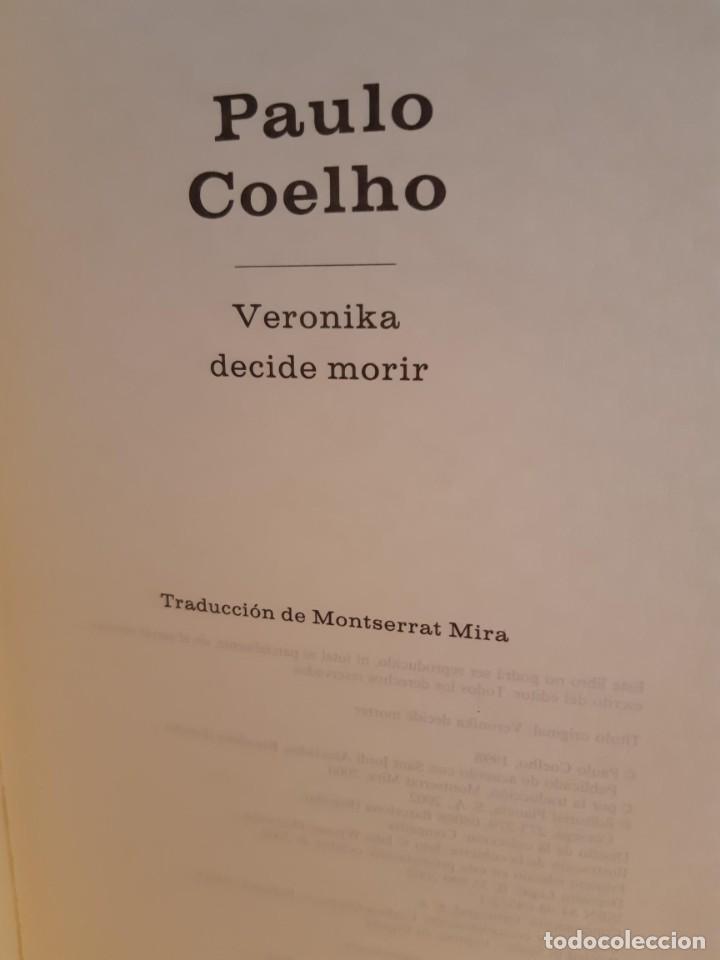 Libros: VERONIKA DECIDE MORIR PAULO COELHO - Foto 1