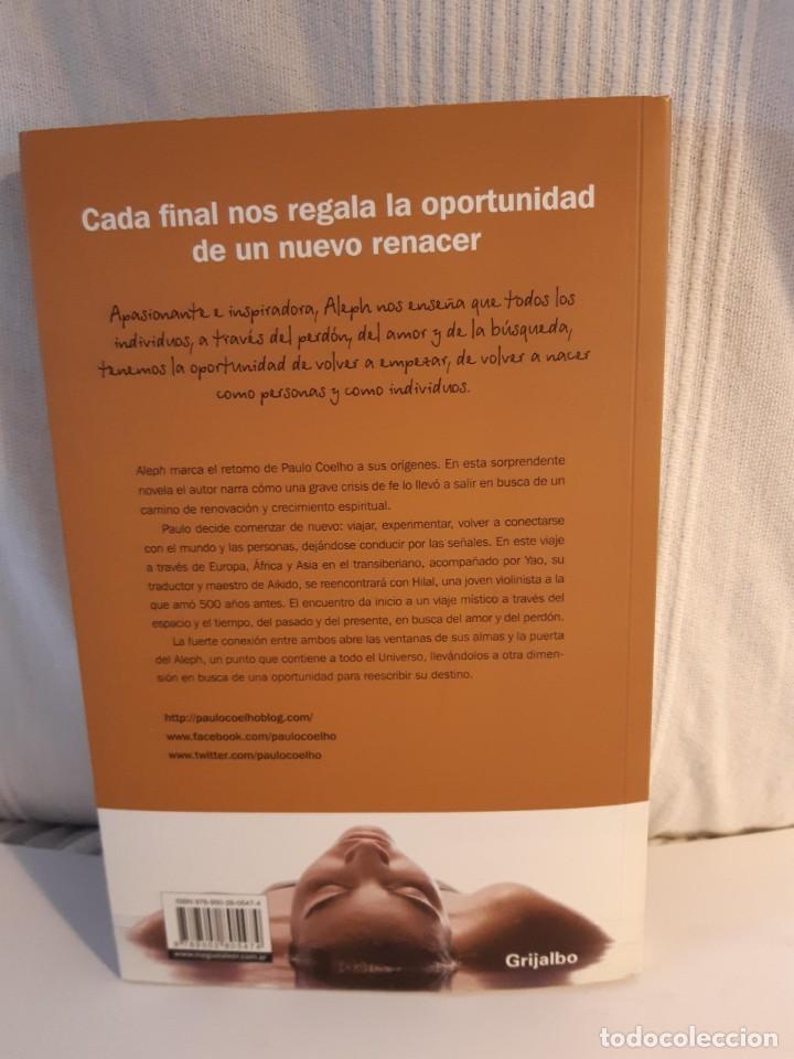 Libros: EL DON SUPREMO Y ALEPH PAULO COELHO - Foto 4