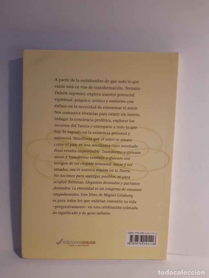 Libros: TERNURA DELEITE SUPREMO MIGUEL GRINBERG - Foto 2