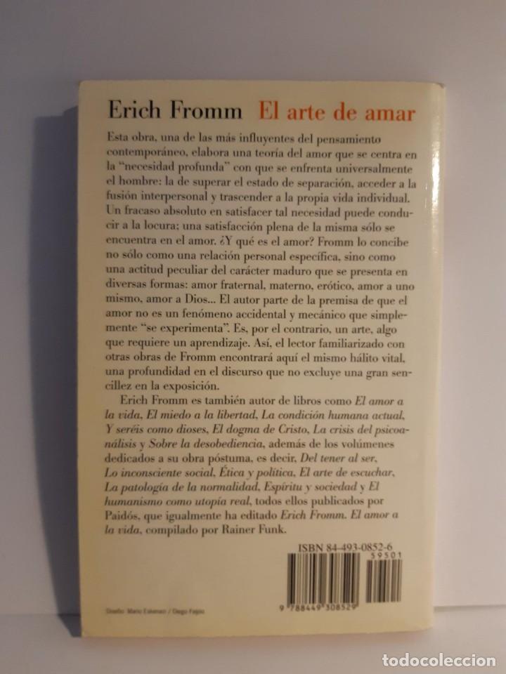 Libros: EL ARTE DE AMAR ERICH FROMM - Foto 2