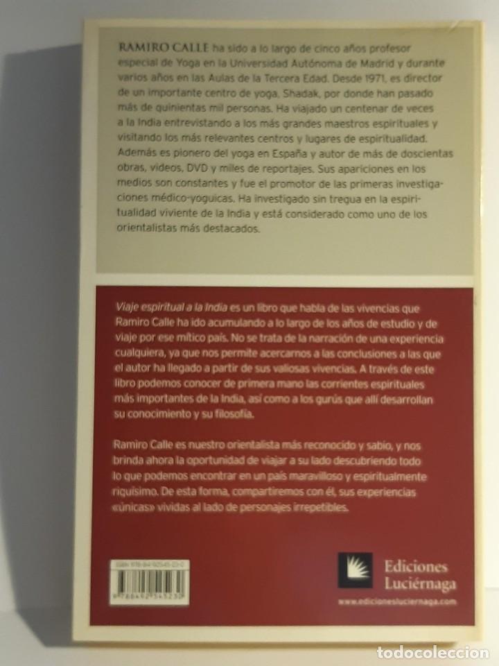 Libros: VIAJE ESPIRITUAL A LA INDIA RAMIRO CALLE - Foto 2
