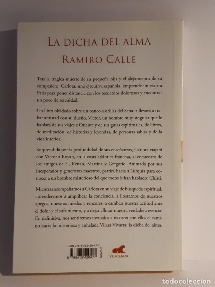 Libros: LA DICHA DEL ALMA RAMIRO CALLE - Foto 2
