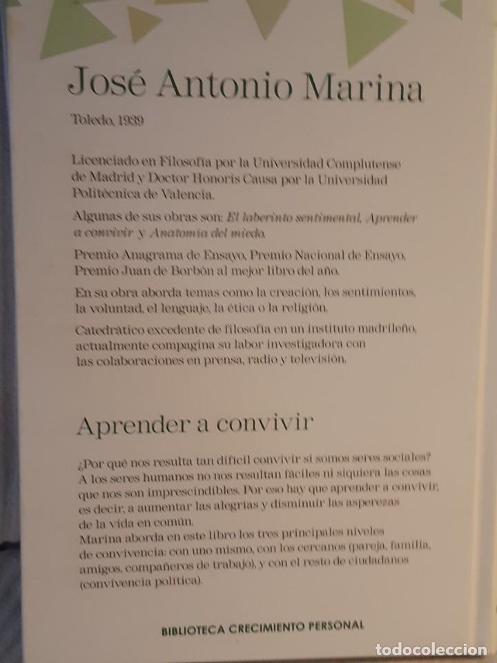 Libros: APRENDE A CONVIVIR JOSE ANTONIO MARINA - Foto 2