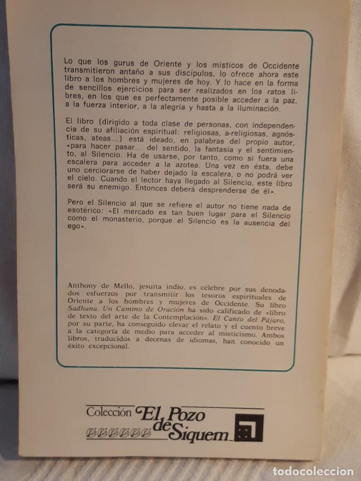 Libros: EL MANANTIAL ANTHONY DE MELLO - Foto 2