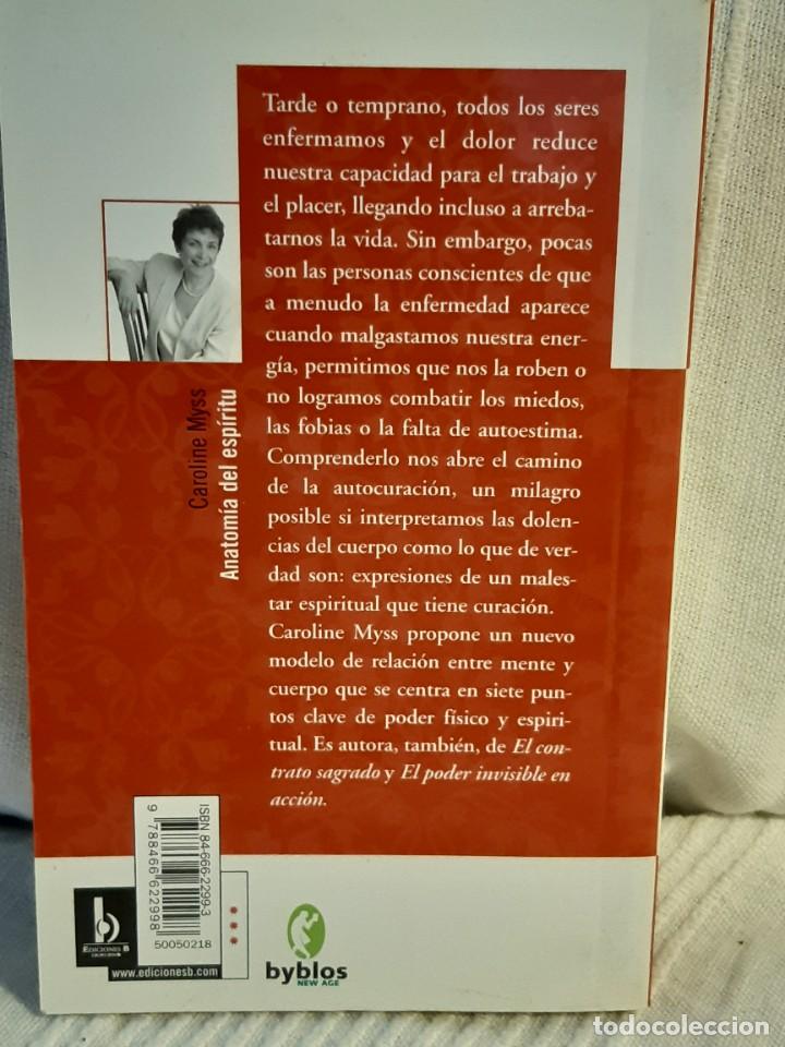 Libros: ANATOMIA DEL ESPIRITU CAROLINE MYSS - Foto 2