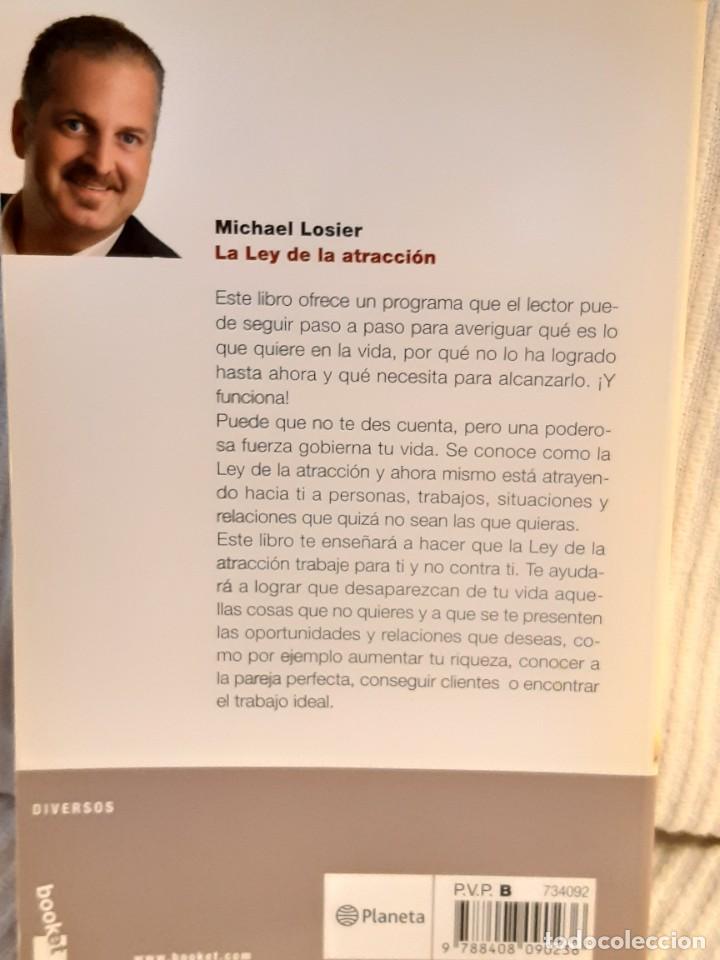Libros: LA LEY DE LA ATRACCION MICHAEL LOSIER - Foto 2