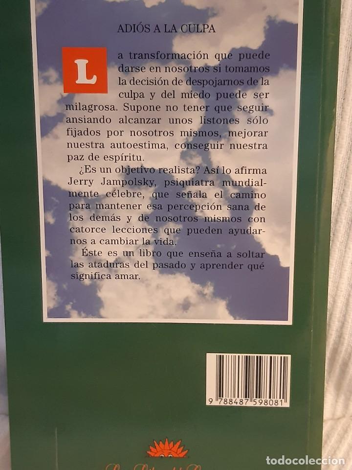 Libros: ADIOS A LA CULPA JAMPOLSKY - Foto 2