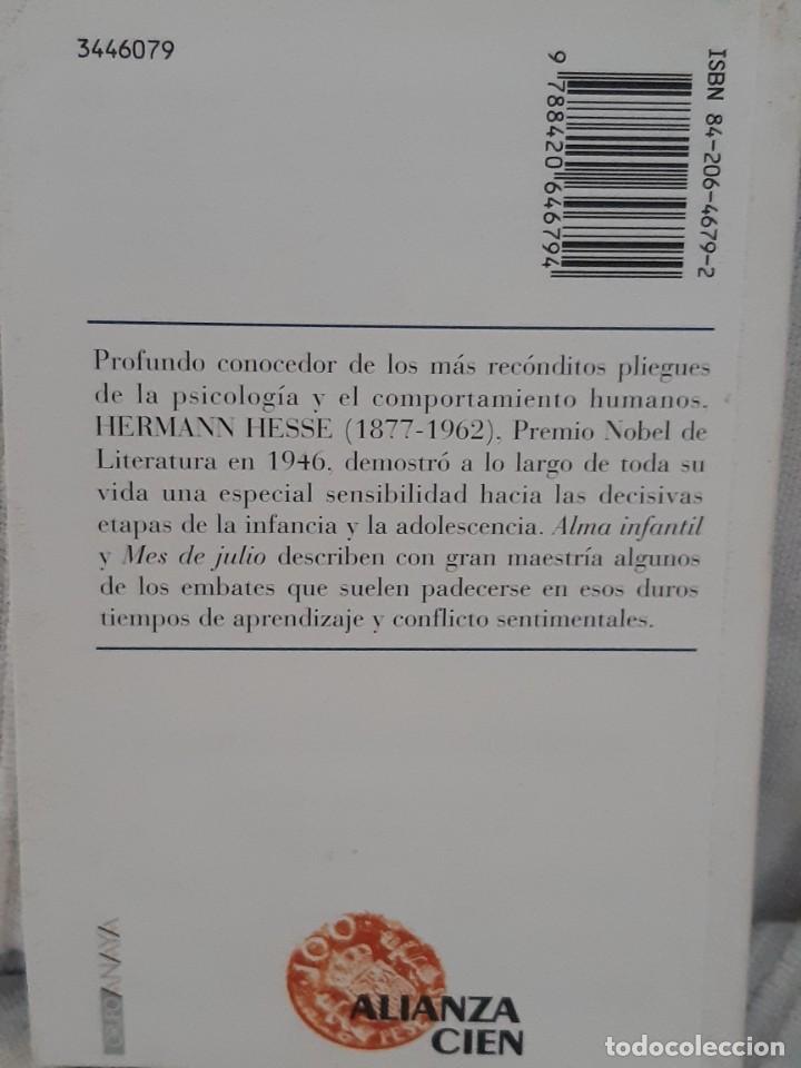 Libros: ALMA INFANTIL MES DE JULIO HESSE - Foto 2