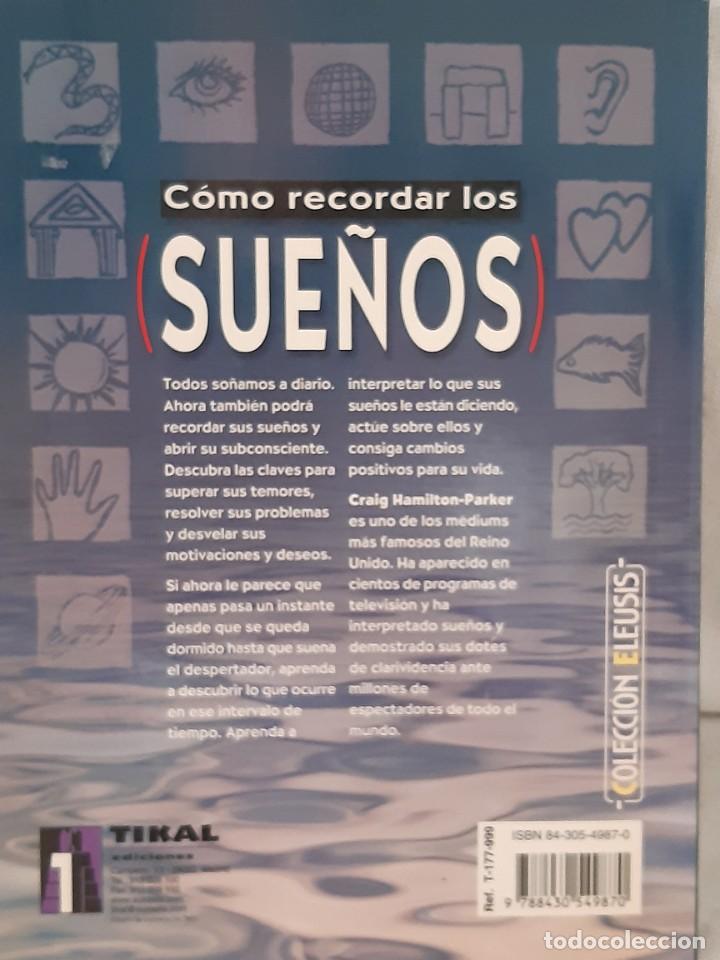 Libros: COMO RECORDAR LOS SUE&Ntilde;OS CRAIG HAMILTON PARKER - Foto 2