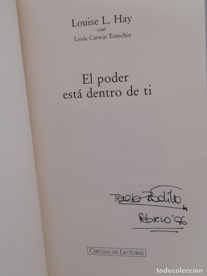 Libros: EL PODER ESTA DENTRO DE TI LOUISE L HAY - Foto 1