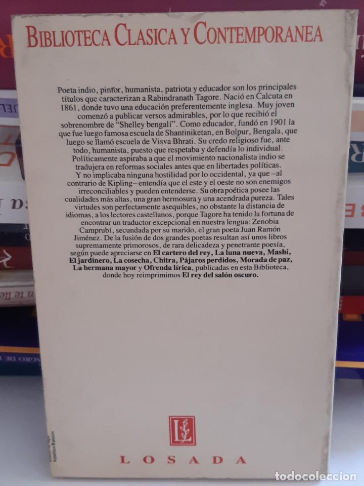 Libros: EL REY DEL SALON OSCURO RABINDRANATH TAGORE - Foto 2