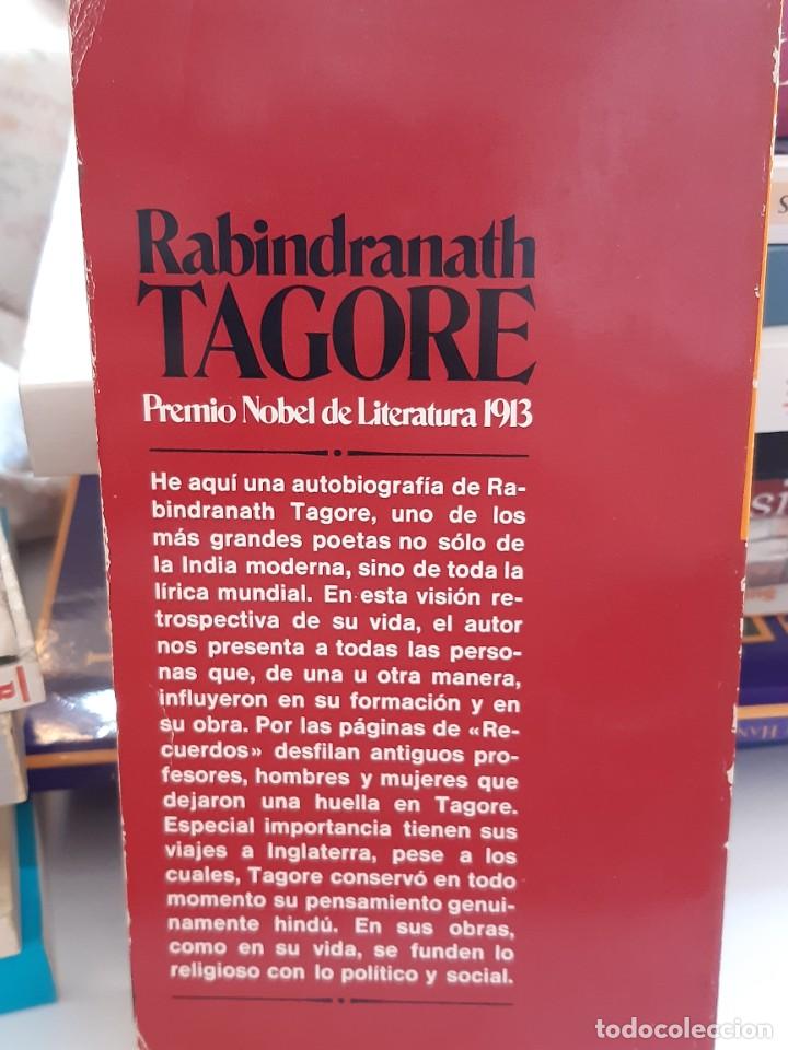 Libros: RECUERDOS RABINDRANATH TAGORE - Foto 2