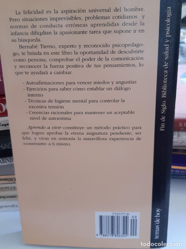 Libros: APRENDO A VIVIR BERNABE TIERNO - Foto 2
