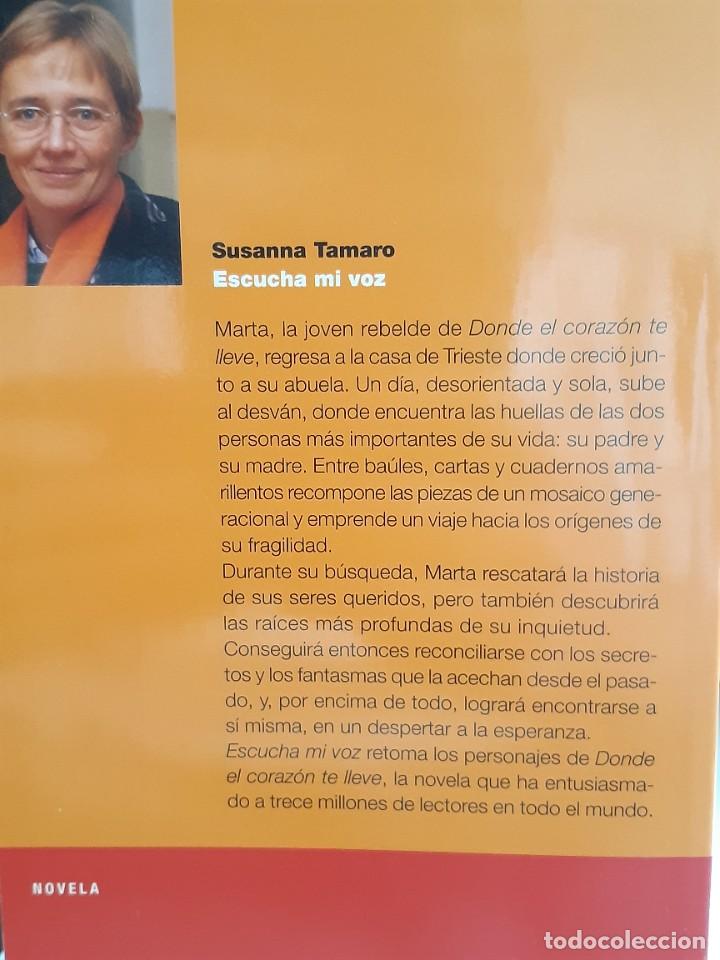 Libros: ESCUCHA MI VOZ SUSANNA TAMARO - Foto 2