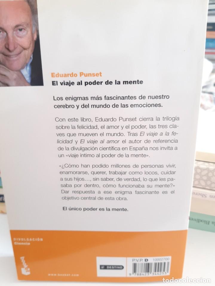 Libros: EL VIAJE AL PODER DE LA MENTE EDUARDO PUNSET - Foto 2