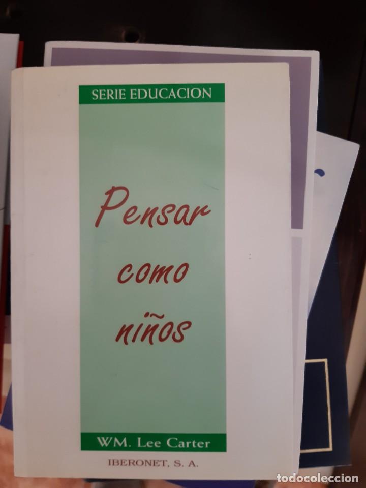 Libros: PENSAR COMO NI&Ntilde;OS LEE CARTER - Foto 1