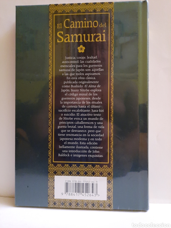 Libros: El camino del Samurai de Inazo Nitobe. Edici&oacute;n de lujo - Foto 2