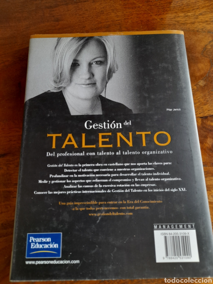 Libros: Gesti&oacute;n del talento. Pilar Jeric&oacute; - Foto 2