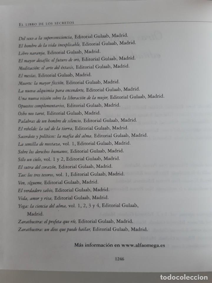 Libros: EL LIBRO DE LOS SECRETOS OSHO EDICION LUJO GAIA EDICIONES - Foto 3