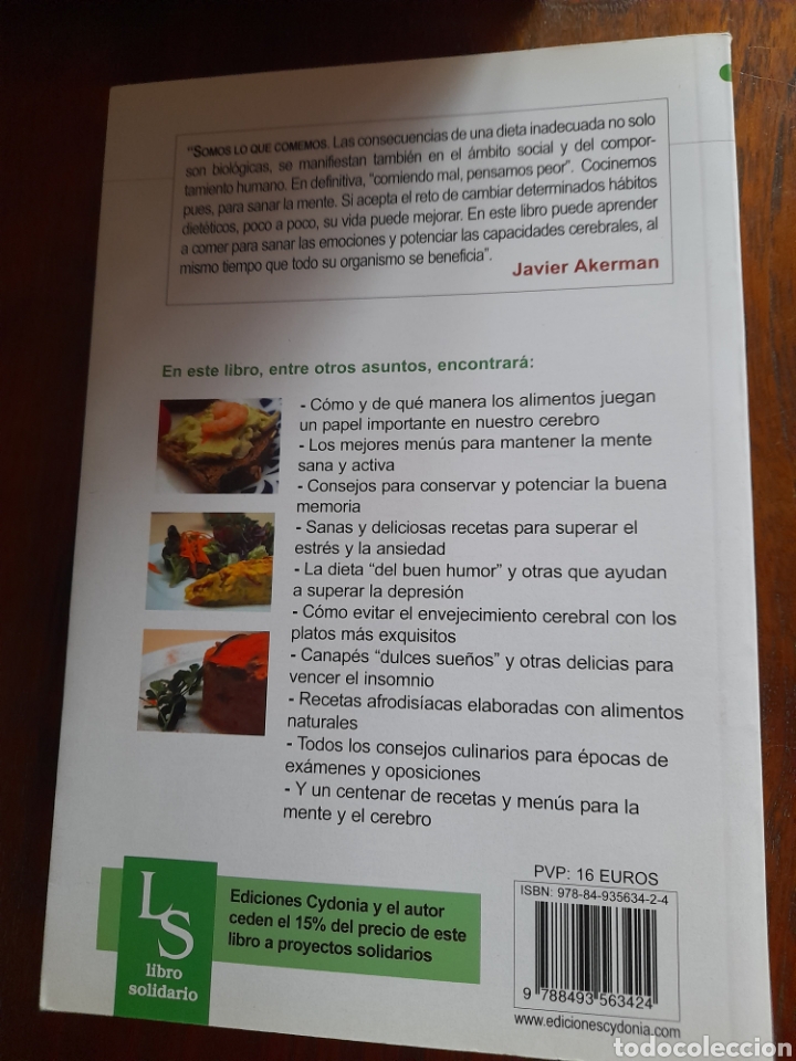 Libros: Cocina para sanar emociones. Javier Akerman - Foto 2