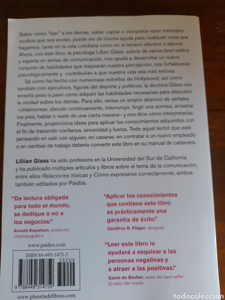 Libros: S&eacute; lo que est&aacute;s pensando. Lenguaje corporal - Foto 2