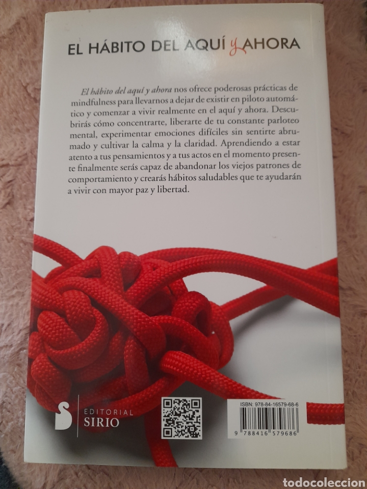 Libros: El h&aacute;bito de aqu&iacute; y ahora. Mindfulness - Foto 2