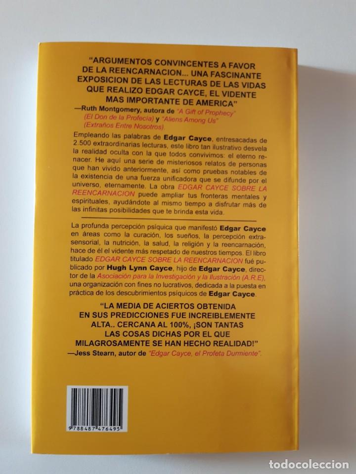 Libros: SOBRE LA REENCARNACION EDGAR CAYCE NOEL LANGLEY - Foto 2