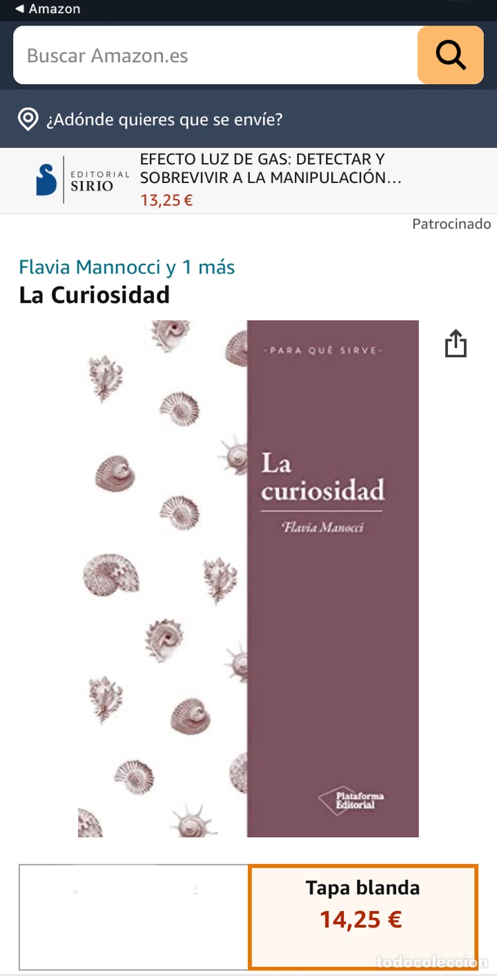 Libros: LA CURIOSIDAD de FLAVIA MANNOCI - Foto 2