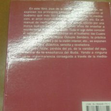 Libros: SIENDO NADIE , YENDO A NINGUNA PARTE MEDITACIONES BUDISTAS AYYA KHEMA. Lote 340709663