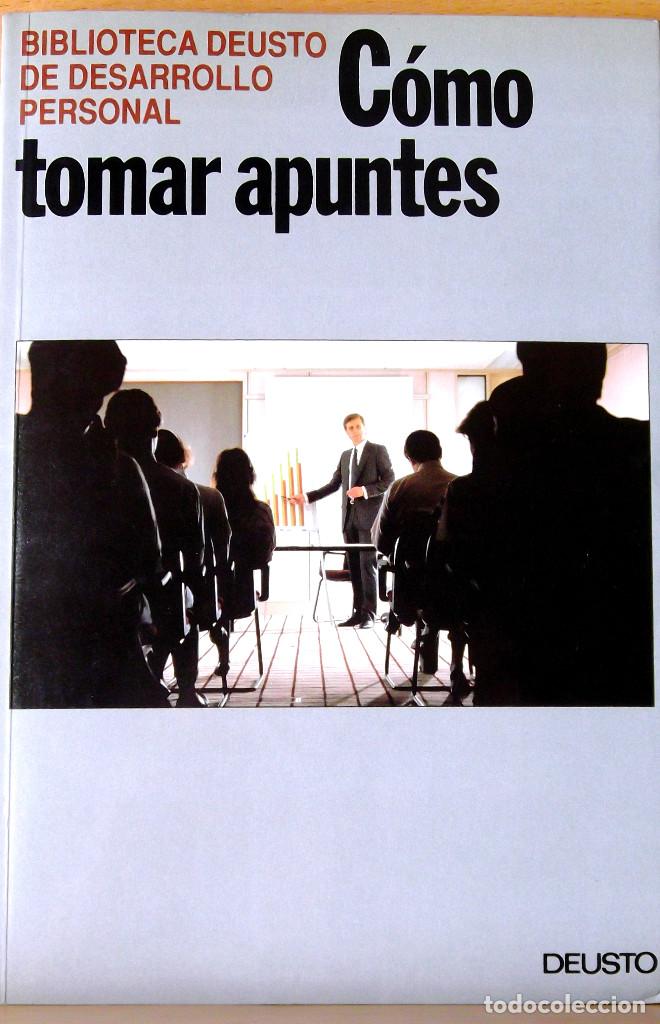 Libros: C&Oacute;MO TOMAR APUNTES. DEUSTO. ESTADO: NUEVO. - Foto 1