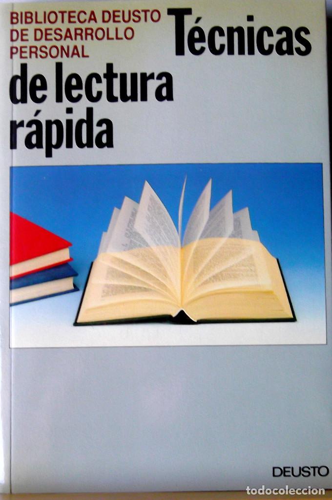 Libros: T&Eacute;CNICAS DE LECTURA R&Aacute;PIDA. DEUSTO. ESTADO: NUEVO. - Foto 1