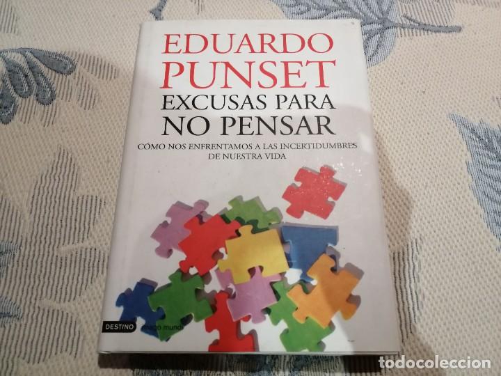 Libros: Excusas para no pensar - Eduardo Punset - Foto 1