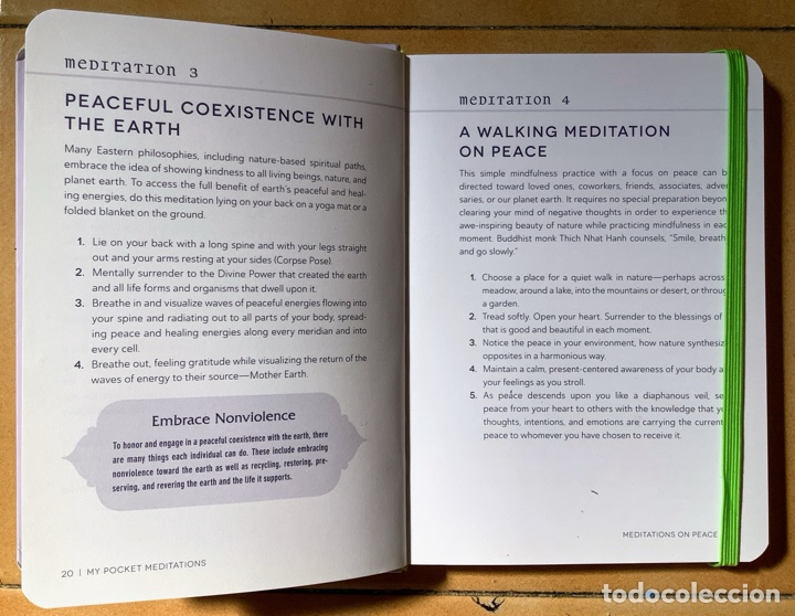 Libros: Libro &ldquo;My Pocket Meditations&rdquo; de Meera Lester - Foto 2