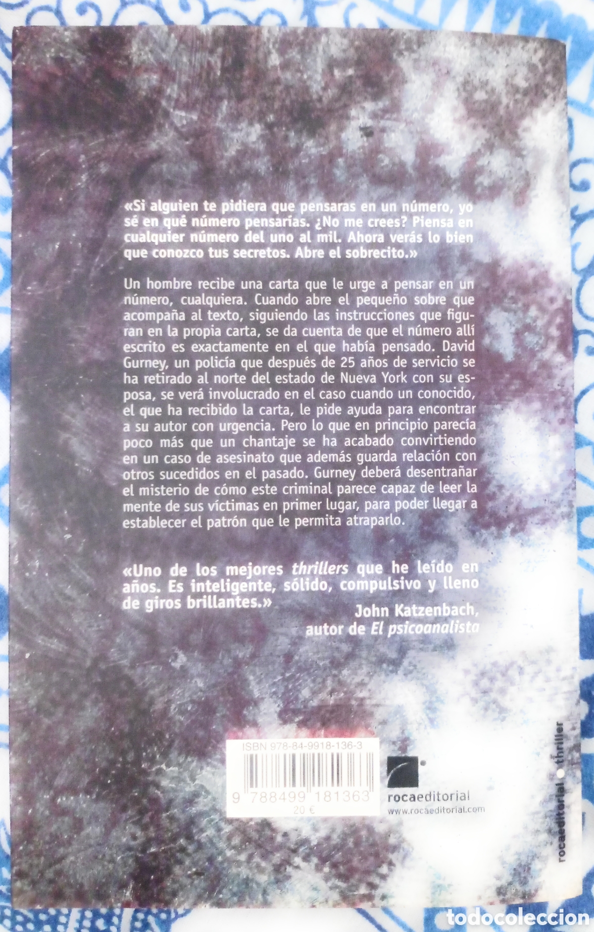 Libros: S&Eacute; LO QUE EST&Aacute;S PENSANDO JOHN VERDON - Foto 2