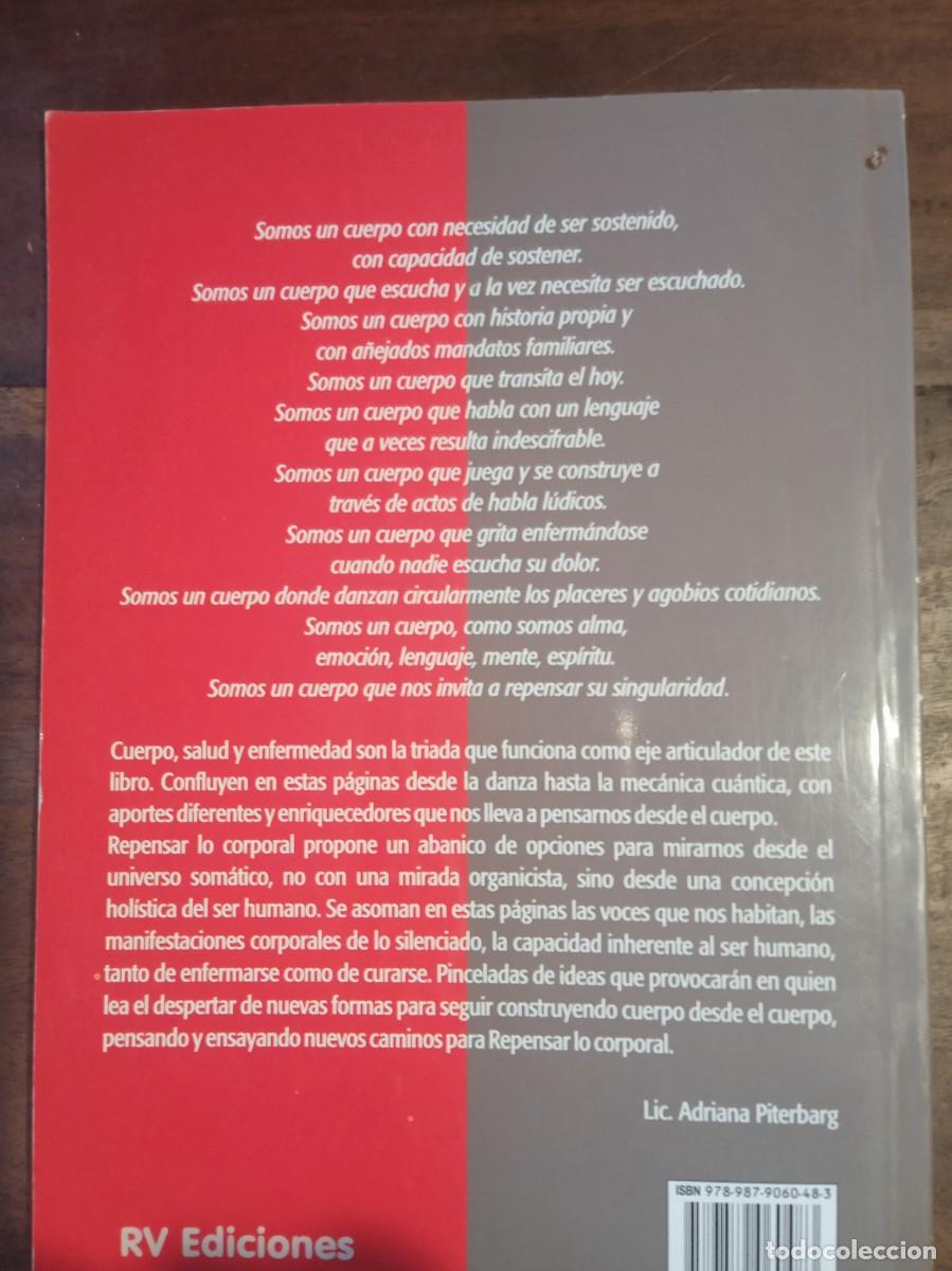 Libros: REPENSAR LO CORPORAL - Foto 2