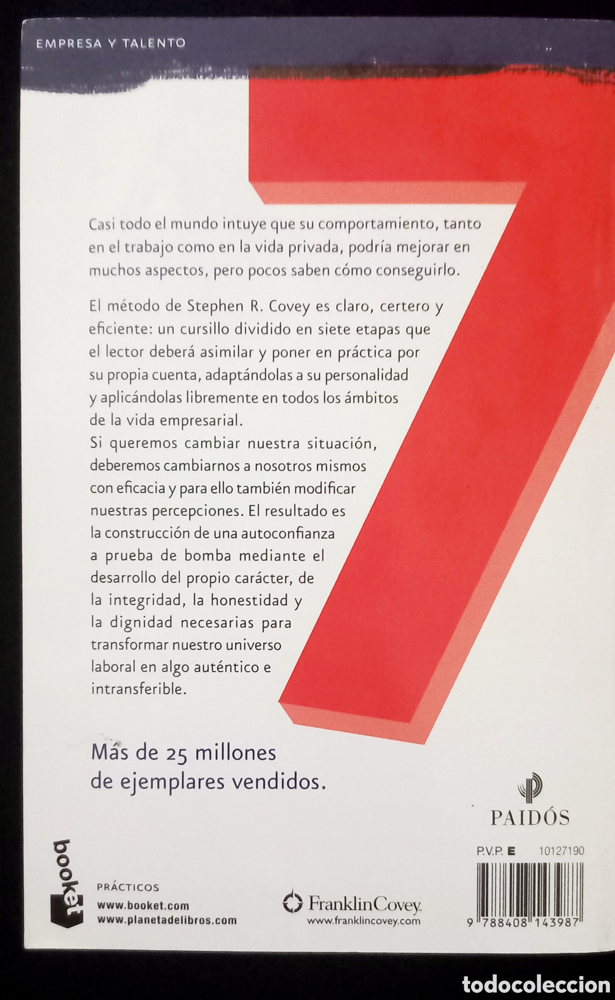 Libros: LOS 7 H&Aacute;BITOS DE LA GENTE ALTAMENTE EFECTIVA - Foto 2