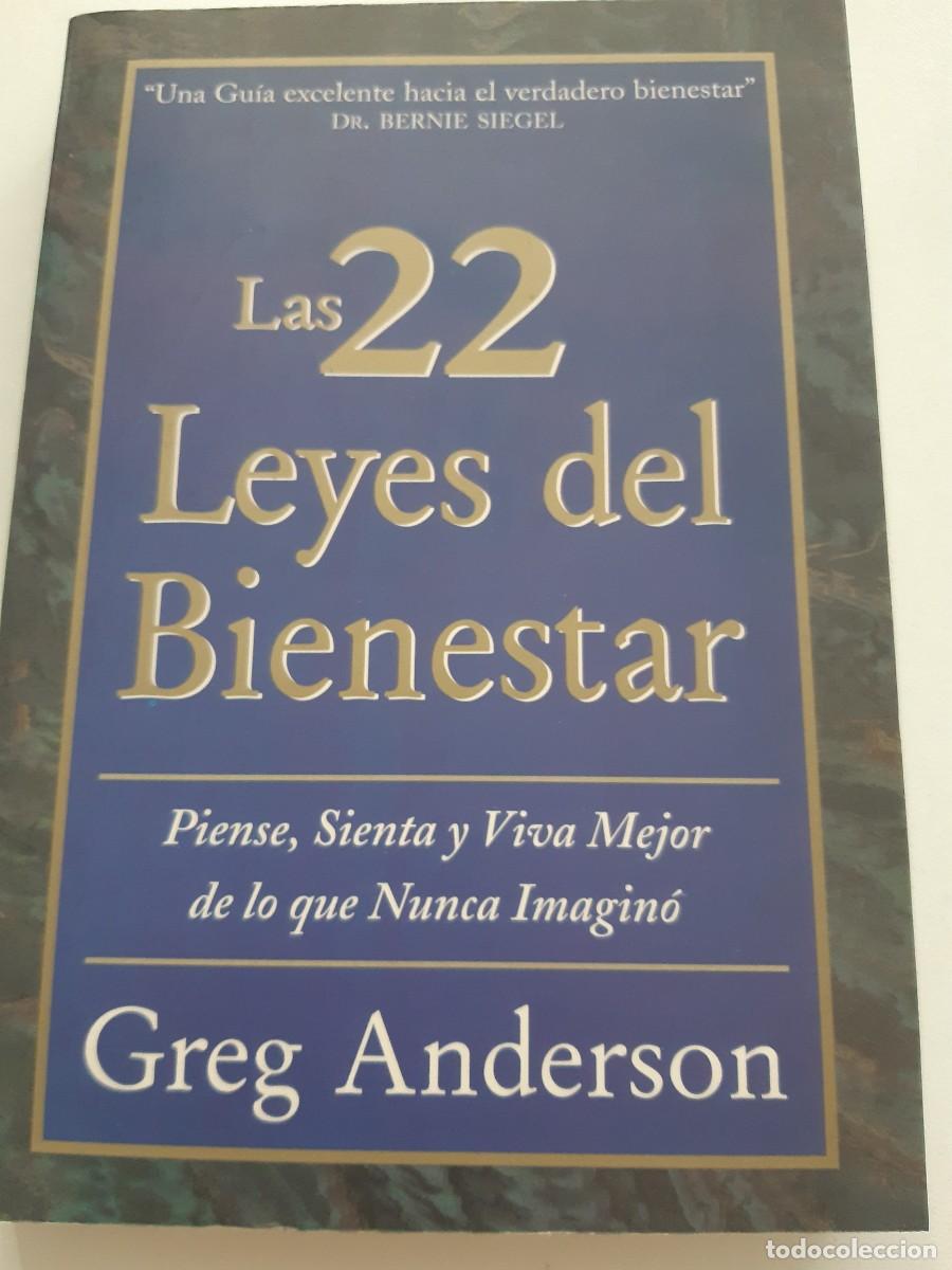 Libros: Las 22 leyes del bienestar Greg Anderson - Foto 1
