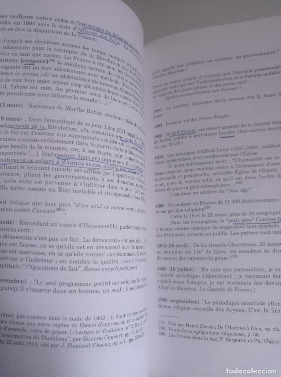 Libros: Histoire de la volont&eacute; de perversion de lintelligence et des moeurs - Foto 4